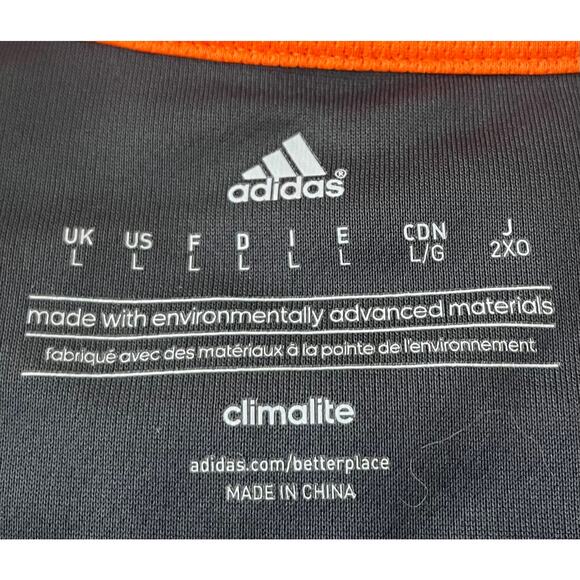 ADIDAS CLIMALITE SHORT SLEEVE T-SHIRT, WOMENS, L, SMOKEY GREY, ACTIVEWEAR - Picture 9 of 12